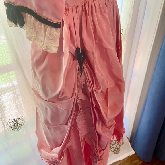 Vintage Bridgerton Marie Antoinette Style Ex Theater Costume Handmade Cosplay - Picture 10 of 16